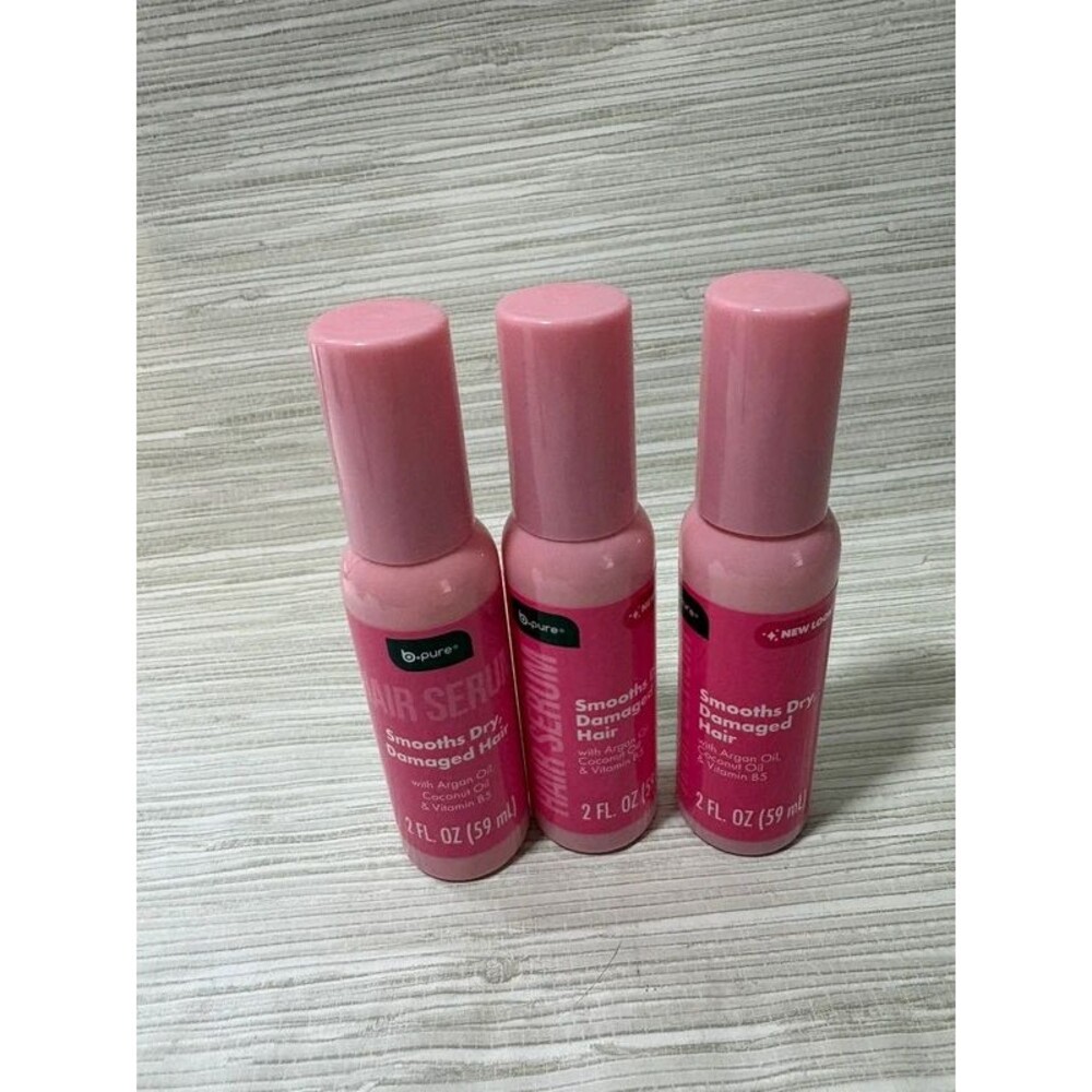 New b pure hair serum set of 3